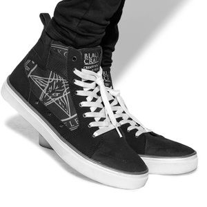 Black Craft Cult Hightop Shoes